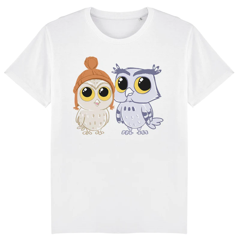 Chouette Coloriage Creative Design Enfants DIY' T-shirt Enfant